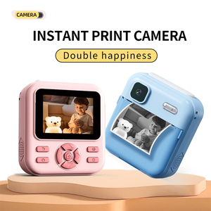 Mini juguetes recargables duraderos de 2,4 pulgadas Cámara digital HD Cámara de impresión instantánea portátil para niños - Product Image 2