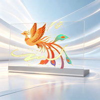 Écran mural vidéo transparent OLED importé Omnipotent de 30 pouces pour ascenseurs et magasins de détail avec fonction SDK