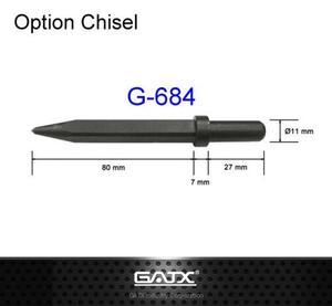 เครื่องมืออุตสาหกรรมอเนกประสงค์ GATX GP-0320 ค้อนลมปรับแต่งได้พร้อมระบบลมและระบบตัดฟลักซ์ รองรับ OEM GP-0320 ประสิทธิภาพสูง - Product Image 2