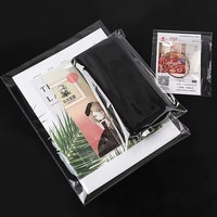 Sacs d'emballage alimentaire personnalisés en plastique BOPP imprimé, avec fermeture autocollante, pour boulangerie, snacks, bonbons, biscuits, gâteaux, cadeaux, pain et aliments pour animaux de compagnie