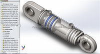 Cylindres hydrauliques à double effet scellés, soudés, chromés à chaud, pour excavatrices, en acier, prix direct usine