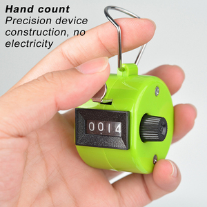 El 4 dijital Tally sayaç mekanik manuel Palm Clicker numarası sayısı çeşitli ilkokul metre sayacı mekanik - Product Image 2