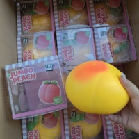 Mainan Squishy Buah Wangi Grosir Jumbo Peach Cherry Lembut untuk Meredakan Stres, Hadiah Promosi