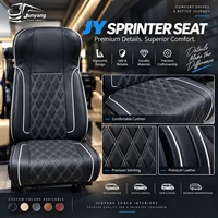 Ensemble de sièges pour Sprinter Van, pour mise à niveau de véhicule de transport exécutif, siège conducteur et passager avant, luxe, sur mesure, matelassé
