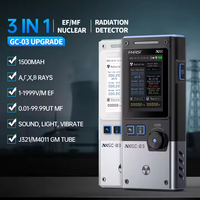 Compteur Geiger FNIRSI GC-03 3 en 1, moniteur EMF/RF/température avec détection de rayonnement et de champ magnétique, dosimètre en temps réel