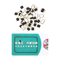 Precio más barato RFID Microchip Nail 13,56 MHz 1K D50 NFC Classic Smart Card Inlay Sheet Chip COB Module