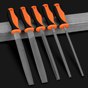 Harden Professional Custom Hand <b>Tools</b> 6'' 8'' 10'' 12'' T12 <b>Square</b> Second Cut File Soft Alloy Handle for Wood Metal Grade DIY - Product Image 5