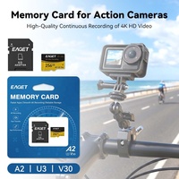 Tarjeta de Memoria EAGET T21 al por Mayor de 128/256/512 GB para Android Gaming Pad, Almacenamiento de Video 4K, Tarjeta de Memoria OEM A2 U3 V30 TF
