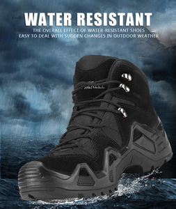 HAN WILD <span class=keywords><strong>Scarponi</strong></span> da Trekking Unisex in Gomma Impermeabile <span class=keywords><strong>Invernali</strong></span> Traspiranti in Poliestere - Product Image 4
