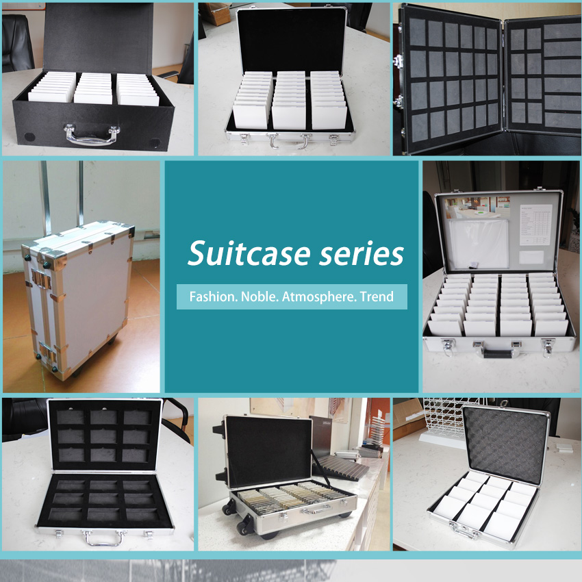 Wholesale Factory Custom Ceramic Tile Stone Quartz Granite Logo Small Sample Tile Packaging Display Box