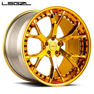 LSGZL alloy wheels 20 inch 5x120 concave for cars forged wheels