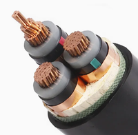 Kupfer-Stromkabel XLPE/PVC-Isoliert 4-adrig 25mm 70mm 16mm SWA-armiert Niederspannungs-Stromkabel Erdkabel