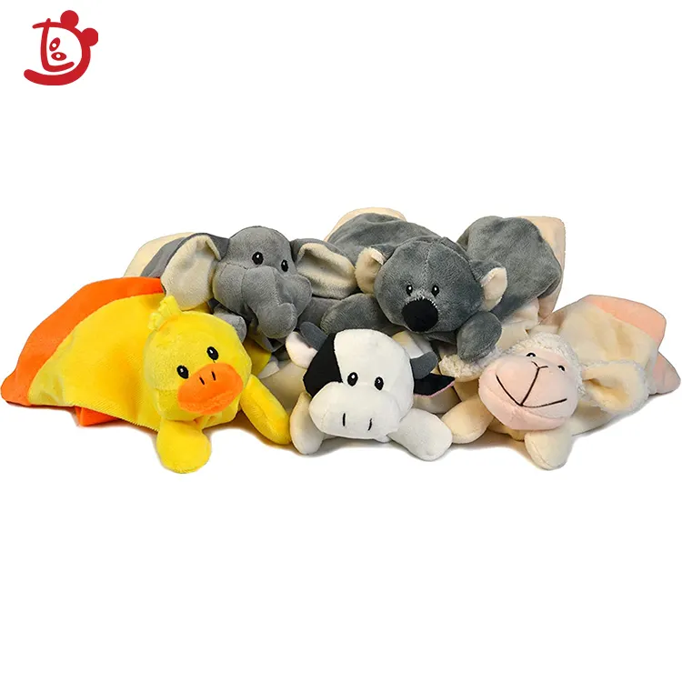 2021 juguetes para nios Manta de seguridad para bebe Plush Stuffed Animal Lovey Security baby cotton Blanket