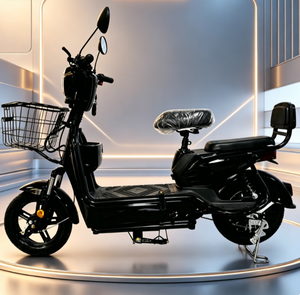 Scooter Eléctrico Urbano de 350W 48V Directo de Fábrica con Cesta, Asiento Trasero, Batería de Plomo-Ácido, 55-65km de Autonomía, <span class=keywords><strong>para</strong></span> <span class=keywords><strong>Adultos</strong></span> y Mujeres - Product Image 1