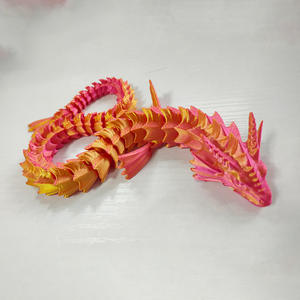 Dragones Decorativos Impresos en 3D, Juguetes de Plástico Luminosos con Articulaciones Móviles, Dragones de Agua y Mar, Decoraciones Infantiles - Product Image 6