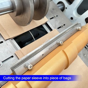 Máquina para Hacer Bolsas de Papel Kraft con Fondo Cuadrado, Totalmente Automática, para Bolsas de Pan y Alimentos, Alimentada por Rollo, Precio de Fábrica - Product Image 5
