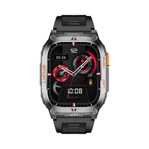Gloryfit Fro Smartwatch GPS avec 2.01 pouces écran HD boussole lampe de poche sport Fitness Bracelet Tracker BT appel QX18 montre intelligente - Product Image 4