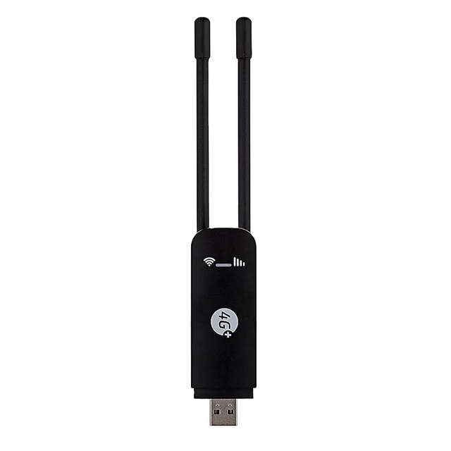 Dual Antenna Portable Wireless 4G USB Dongle Universal Unlocked LTE 150Mbps Download/50Mbps Upload Used QLINK Supports Multiple