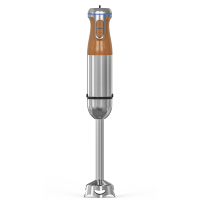 Mixeur Plongeant Commercial 1500W en Acier Inoxydable avec Moteur en Cuivre Pur, Violet, à Vitesse Variable et Tige Amovible pour Cuisine