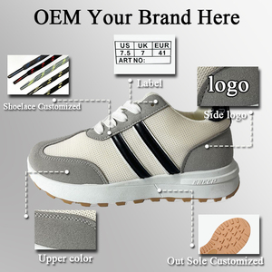 Zapatillas Deportivas Casuales para Mujer que Aumentan la Estatura, Verano 2025, Modelo '<span class=keywords><strong>Agan</strong></span> Shoes', Clásicas, a Rayas, Ligeras y Modernas - Product Image 5