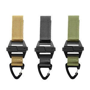 Ceinture tactique en nylon à boucle à dégagement rapide, équipement de sport de plein air, accessoire de sac à dos, couleur unie, équipement de loisirs et de voyage - Product Image 3