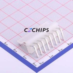 M3961R-08P Wire-to-Board Pin Header Bent Lead Through Hole,P=3.96mm Connector 1x8P 3.96mm Right Angle Insert CH - Product Image 2