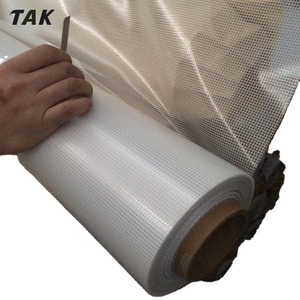 Tissu transparent en plastique de bâche de maille de PVC de cristal clair imperméable d'Anti-UV de Ncf <span class=keywords><strong>pour</strong></span> la serre agricole - Product Image 6