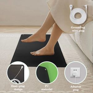 Alfombrilla de Conexión a Tierra Transpirable de Alta Calidad con Patrón Impreso para Mejorar la Salud - Product Image 1
