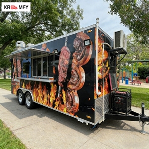 Remorque alimentaire remorquable en acier inoxydable 2026 avec cuisine complète, chariot mobile pour snacks et frites, usage commercial, origine américaine - Product Image 3