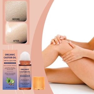 Olio di Ricino Biologico Idratante Delicato per il Corpo, Roll-on Nutriente e Ammorbidente, Uso Quotidiano, Confezione Convenienza - Product Image 5