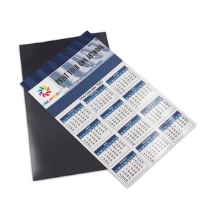 2026 Promotion Magnetic Calendario Magnetico Para Refrigerador <b>Fridge</b> Magnet Calendar Customised Paper Silk Screen Printed - Product Image 4