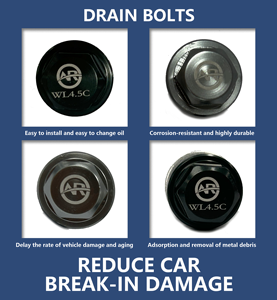 Boulons magnétiques super puissants OAR en aluminium anodisé pour l'entretien automobile et le <span class=keywords><strong>vidange</strong></span> d'<span class=keywords><strong>huile</strong></span> <span class=keywords><strong>moteur</strong></span> - Product Image 6