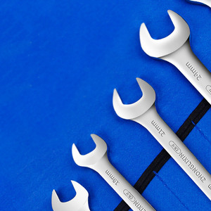 Juego de llaves de extremo abierto doble de seguridad, llave de inmersión de un solo color con plástico - Product Image 5