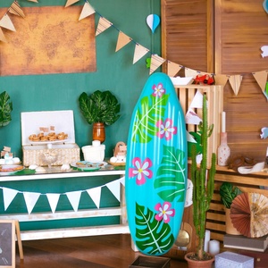 Planche de surf gonflable pour la plage, 60 pouces, planche de surf gonflable pour enfants et adultes, thème hawaïen, fête estivale en mer - Product Image 6