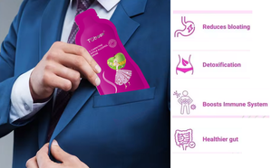 40มล. ผลิตภัณฑ์เสริมอาหารใยอาหารเหลวในช่องปากแอ็ปเปิ้ล L-carnitine เอนไซม์สำหรับผู้ใหญ่เครื่องดื่มดีท็อกซ์และบำรุงสุขภาพร่างกายลำไส้ที่ปลอดภัย - Product Image 4