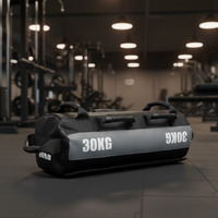 Sac d'énergie portable pour entraînement musculaire avec doublure intérieure amovible, sac de sable pour musculation fonctionnelle et développement musculaire