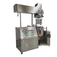 Machine d'émulsification sous vide à levage hydraulique pour crème cosmétique