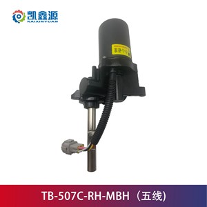Motor de pedal eléctrico para automóvil Kaixinyuan TB-507C-RH-MBH 12V con escobillas para reemplazo y reparación, color negro - Product Image 5
