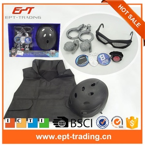 ชุดตำรวจ EPT พร้อมกุญแจมือ เสื้อสูท <span class=keywords><strong>แว่น</strong></span>ตา หมวก ปืนพก ชุดเด็ก SWAT ชุดทหาร ปืนพลาสติก ของเล่นบทบาทสมมติตำรวจทหาร - Product Image 2