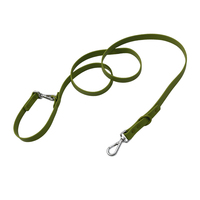 Groothandel Xl Zachte Pvc Hondenleads Set Waterdichte Pet Training Poepzakken Aanpasbare Nylon Webbing Solide Klinknagel Aanpasbaar Nylon