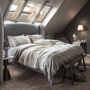 للبيع بالجملة غطاء لحاف من الكتان العضوي مغسول بالأحجار ، غطاء وسادة فاخر من الكتان - Product Image 2