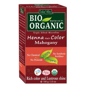 Indus Valley Bio Organic Herbal mogano hennè in polvere per tinture per capelli Pure Herbs OEM Private label accettato cura dei capelli