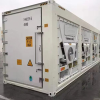 Unidad de Refrigeración Thermoking en el Lateral, Enfriamiento Rápido con Múltiples Unidades de Refrigeración, Contenedor Refrigerado Personalizado en Venta