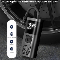 Mini pompe à air électrique sans fil 150Psi, gonfleur de pneus portable, compresseur d'air numérique pour voiture, 6000mAh, écran LED, ABS, 12V, 120W