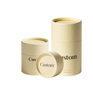 Custom Logo Printed <b>Round</b> Paper <b>Box</b> Matte Cylinder Packaging for Cosmetic <b>Gift</b> Sets Personal Care - Product Image 3