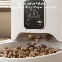 Distributeur automatique de nourriture pour animaux Elecpet, durable, pour chats et chiens, étanche, en acier inoxydable, design portable, fonction minuterie, nourrisseur de nourriture sèche