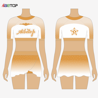 Uniformes de pom-pom girl orange Offres Spéciales 2025 moins chers uniformes de pom-pom girl à manches longues