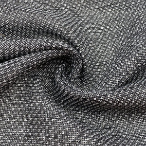 Chine Usine Italien Doux Texture Tissé Léger Slub Dobby Petit Point Gaufré Carré Coton Lin Mélange Tissus pour Hommes Chemise - Product Image 1