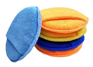 Microfibra Cera Aplicador <span class=keywords><strong>Pad</strong></span> Car Wash Limpeza Polonês <span class=keywords><strong>Pad</strong></span> Auto Cera Aplicar Removedor Buff Pads - Product Image 5