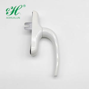 Maniglia per porte e <span class=keywords><strong>finestre</strong></span> in lega di alluminio bianco dal Design semplice moderno per uso alberghiero garanzia di 2 anni di facile installazione - Product Image 2